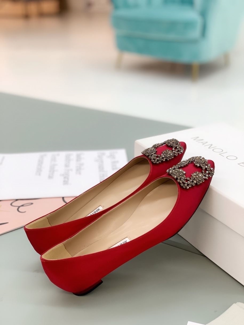 Manolo Blahnik flat shoes